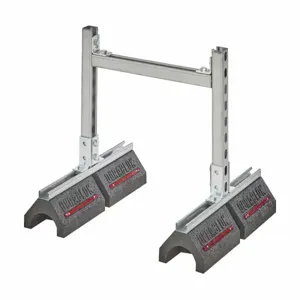 COOPER B-LINE DB4124DS Rooftop Support, 10.56 x 38.75 x 19.5 Inch Size, 1000 lbs. Load Capacity | CH6UQD