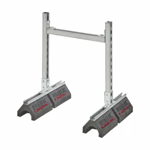 COOPER B-LINE DB4118DS Rooftop Support, 10.56 x 38.75 x 13.5 Inch Size, 1000 lbs. Load Capacity | CH6UQC