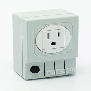COOPER B-LINE ER1 Receptacle, With Clip For 35mm Din Rail | CH7QJL