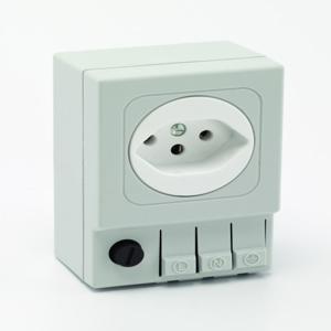 COOPER B-LINE ER4 Receptacle, With Clip For 35mm Din Rail | CH7UEY