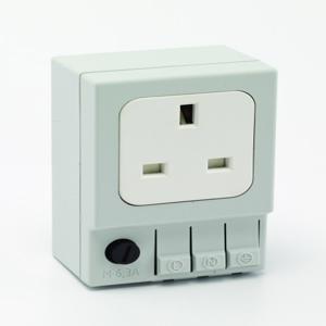COOPER B-LINE ER5 Receptacle, With Clip For 35mm Din Rail | CH7QCE