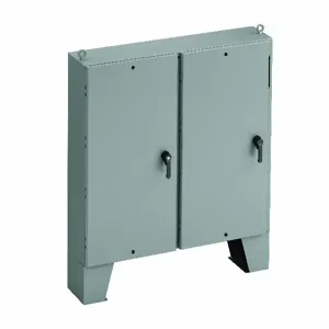 COOPER B-LINE FD606118-12FD Ground Mounted Disconnect Enclosure, 60 x 12 x 61 Inch Size, Carbon Steel | CH6UZK