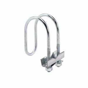COOPER B-LINE FIG 1000 2 1/2X1 1/4FASTC PLN Sway Brace Attachment, Plain, Steel, 2.5 Inch Pipe Size | CH7GBE