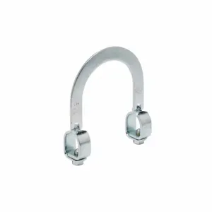 COOPER B-LINE FIG 1001 6 X1 1/4 FC SWBA PLN Sway Brace Attachment, Steel, 6 Inch Pipe Size With 1.25 Inch Brace Pipe | CH7GCV