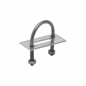 COOPER B-LINE FIG 120RWA-2PLN U Hanger, Steel, Plain, 2 Inch Pipe Size | CH6VCD