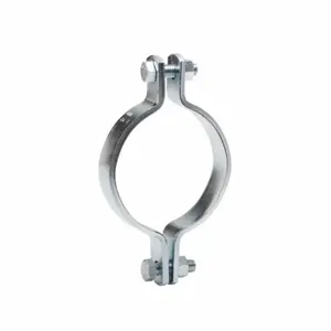 COOPER B-LINE FIG 4A 6 EG Pipe Clamp, Electro Galvanized, Steel, 6 Inch Pipe Size | CH7QLA