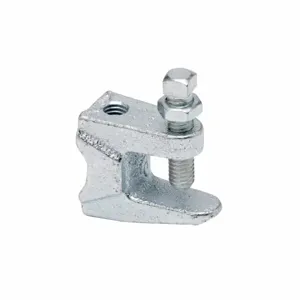 COOPER B-LINE FIG 68S-3/8-PLN Beam Clamp, 3/8-16 Inch Rod Size, 3/8-16 Screw Size | CH7GGF