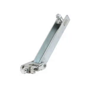 COOPER B-LINE FIG 985 3/8-5/8 EG Mechanical Fast Clamp, Electro Galvanized, Steel, 3/8 Inch Rod Size | CH7GHV