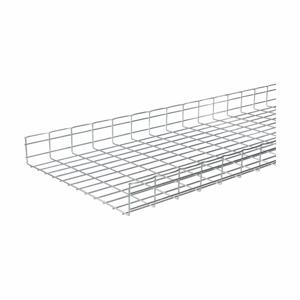 COOPER B-LINE FT4X6X10 SS Wire Basket Tray, Steel, 12.1 Inch Area, 4 Inch Deep | CH6VJK