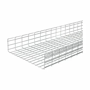 COOPER B-LINE FT6X6X10 SS Wire Basket Tray, 47.3 Inch Area, 6 Inch Deep | CH6VJZ