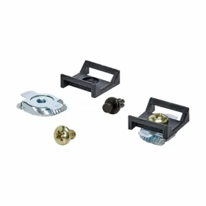 COOPER B-LINE HDCSKFB Cable Strap Mounting Kit, Black Powder Coat | CH7GLJ