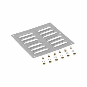 COOPER B-LINE LPK66 Louver Plate, Steel, 7.87 Inch Size, 16 Gauge | CH7QUM