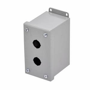 COOPER B-LINE PB2B Push Button Enclosures, 5.12 x 3.5 x 2.75 Inch Size, Carbon Steel | CH7QYP