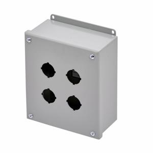 COOPER B-LINE PB4 Push Button Enclosures, 7.25 x 3 x 3.25 Inch Size, Carbon Steel | CH7QYT