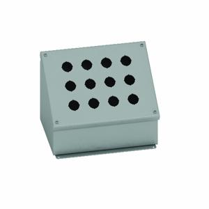 COOPER B-LINE PBC16 Push Button Enclosures, 10.75 x 8.62 x 11.75 Inch Size, Carbon Steel | CH7QZA