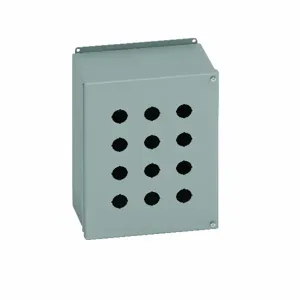 COOPER B-LINE PBP4 Push Button Enclosures, 8.5 x 6 x 7.5 Inch Size, Carbon Steel | CH7QZV