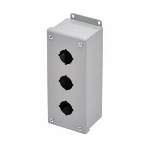 COOPER B-LINE PV3 Push Button Enclosures, 8 x 4.75 x 4 Inch Size, Carbon Steel | CH7RAP