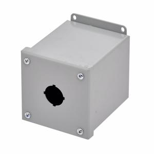COOPER B-LINE PVX1 Push Button Enclosures, 4 x 4.75 x 4 Inch Size, Carbon Steel | CH7RAX