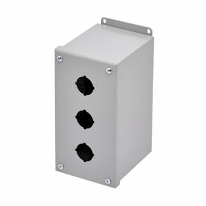 COOPER B-LINE PVX3 Push Button Enclosures, 8 x 4.75 x 4 Inch Size, Carbon Steel | CH7RAZ