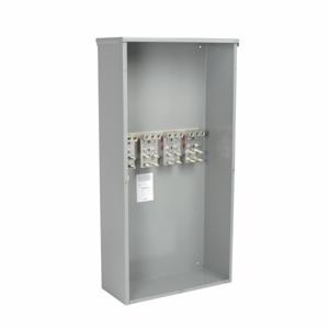COOPER B-LINE R9000 C Termination Enclosure, 400A, Gray Painted, Surface Mount, 3 Wires, 1 Phase | CH6WAD