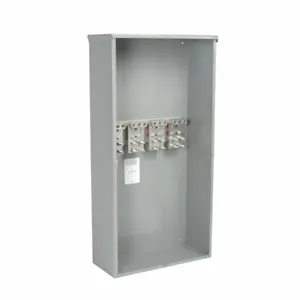 COOPER B-LINE R9000 F Termination Enclosure, 1200A, Gray Painted, Surface Mount, 3 Wires, 1 Phase/3 Phase | CH6WAM