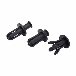 COOPER B-LINE SB862PIF Push In Fastener, Black, Plastic, 1/4 Inch Mounting Hole | CH6YBL