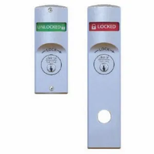 CORBIN ML2030 NSVN V20 26D Occupancy Indicator, Grade 1, Nsvn Lever, Satin Chrome, Keys Not Included | CR2MPL 60YD92