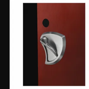 CORBIN ML2055 BHSS 630 RH LC Door Lever Lockset, Grade 1, Behavioral Health, Stainless Steel, Not Keyed | CR2MLV 457C59