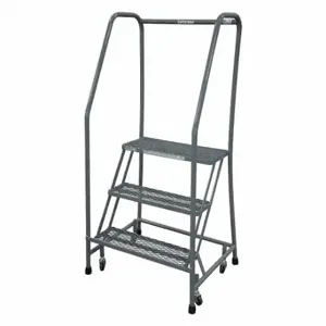 COTTERMAN 1003R2630A2E10B3C1P6 Rolling Ladder, 30 Inch Platform Height, 10 Inch Platform Depth, 24 Inch Platform Width | CR2QAE 45CH99