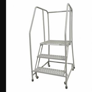 COTTERMAN 1003R2630A6E20B3C1P6 Rolling Ladder, 30 Inch Platform Height, 20 Inch Platform Depth, 24 Inch Platform Width | CR2NVW 36LH55