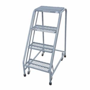 COTTERMAN 1004N1820A1E10B3C1P6 Rolling Ladder, 40 Inch Platform Height, 10 Inch Platform Depth, 16 Inch Platform Width | CR2QCR 9AM30