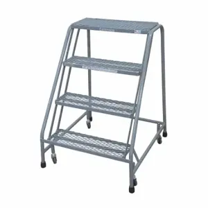 COTTERMAN 1004N2630A1E10B3C1P6 Rolling Ladder, 40 Inch Platform Height, 10 Inch Platform Depth, 24 Inch Platform Width | CR2NWT 8EG89