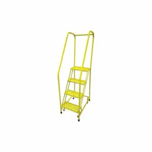 COTTERMAN 1004R1820A6E10B3C2P6 Rolling Ladder, 40 Inch Platform Height, 10 Inch Platform Dp, 16 Inch Platform Width | CR2NXC 21UP91