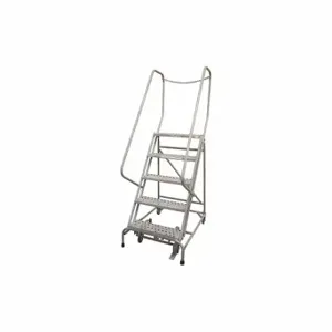 COTTERMAN 1005R2630A1E10B4D3C1P6 Rolling Ladder, 50 Inch Platform Height, 10 Inch Platform Dp, 24 Inch Platform Width | CR2PBM 21UR27