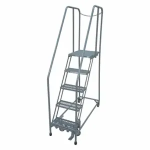 COTTERMAN 1005R2630A2E20B4D3C1P6 Rolling Ladder, 50 Inch Platform Height, 20 Inch Platform Dp, 24 Inch Platform Width | CR2PDN 21UR39