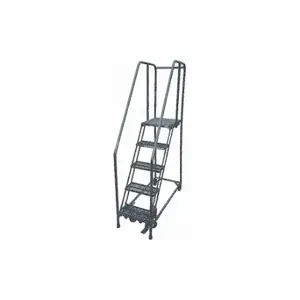 COTTERMAN 1505R2630A6E20B4W5C1P6 Rolling Ladder, 50 Inch Platform Height, 20 Inch Platform Dp, 24 Inch Platform Width | CR2PDL 21UW33