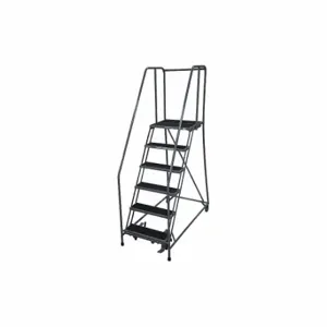 COTTERMAN 1006R2630A2E10B4AC1P6 Rolling Ladder, 60 Inch Platform Height, 10 Inch Platform Dp, 24 Inch Platform Width | CR2PFX 21UR85