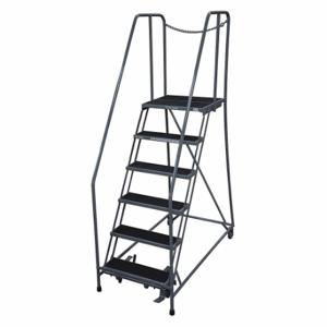 COTTERMAN 1006R2630A2E20B4D3C1P6 Rolling Ladder, 60 Inch Platform Height, 20 Inch Platform Dp, 24 Inch Platform Width | CR2PHW 21UR90