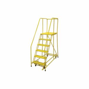 COTTERMAN 1506R2630A3E30B4W4C2P6 Rolling Ladder, 60 Inch Platform Height, 30 Inch Platform Dp, 24 Inch Platform Width | CR2PJY 21UW63