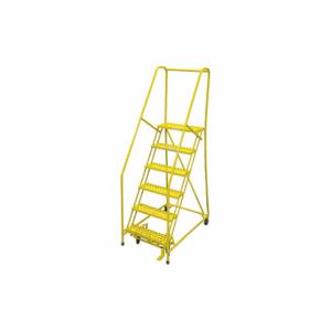 COTTERMAN 1506R2630A6E10B4W4C2P6 Rolling Ladder, 60 Inch Platform Height, 10 Inch Platform Dp, 24 Inch Platform Width | CR2PGG 21UW65