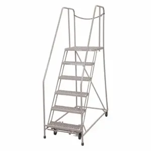 COTTERMAN 1006R2630A6E20B4D3C1P6 Rolling Ladder, 60 Inch Platform Height, 20 Inch Platform Depth, 24 Inch Platform Width | CR2QDK 21UT06