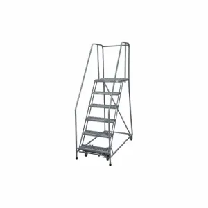 COTTERMAN 1006R2630A3E20B4AC1P6 Rolling Ladder, 60 Inch Platform Height, 20 Inch Platform Dp, 24 Inch Platform Width | CR2PHR 21UR94