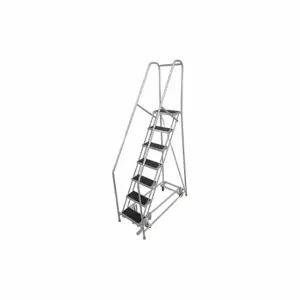 COTTERMAN 1007R1824A3E10B4AC1P6 Rolling Ladder, 70 Inch Platform Height, 10 Inch Platform Dp, 16 Inch Platform Width | CR2PLA 21UT22