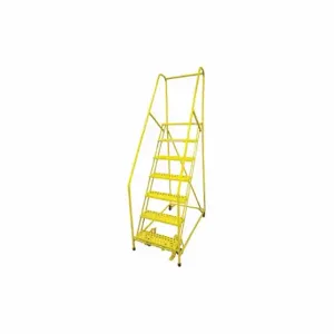 COTTERMAN 1007R2630A3E10B4C2P6 Rolling Ladder, 70 Inch Platform Height, 10 Inch Platform Dp, 24 Inch Platform Width | CR2PLM 21UT44