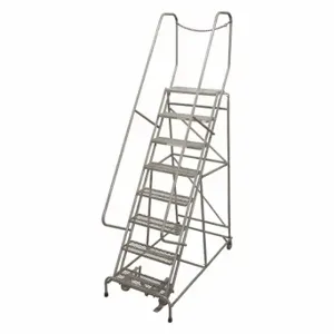 COTTERMAN 1008R2632A3E10B4D3C1P6 Rolling Ladder, 80 Inch Platform Height, 10 Inch Platform Depth, 24 Inch Platform Width | CR2QAN 21UT93