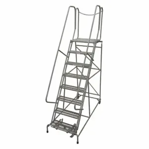 COTTERMAN 1008R2632A1E20B4D3C1P6 Rolling Ladder, 80 Inch Platform Height, 20 Inch Platform Dp, 24 Inch Platform Width | CR2PTH 21UT81