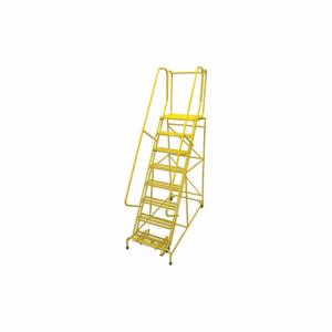 COTTERMAN 1508R2632A6E20B4W4C2P6 Rolling Ladder, 80 Inch Platform Height, 20 Inch Platform Dp, 24 Inch Platform Width | CR2PTK 21UX29