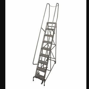 COTTERMAN 1009R1824A1E10B4D3C1P6 Rolling Ladder, 90 Inch Platform Height, 10 Inch Platform Dp, 16 Inch Platform Width | CR2PVC 21UU18