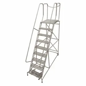 COTTERMAN 1009R2632A1E30B4D3C1P6 Rolling Ladder, 90 Inch Platform Height, 30 Inch Platform Dp, 24 Inch Platform Width | CR2PXY 21UU36