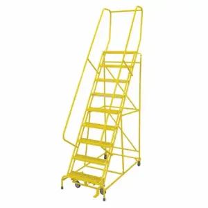 COTTERMAN 1009R2632A3E10B4C2P6 Rolling Ladder, 90 Inch Platform Height, 10 Inch Platform Dp, 24 Inch Platform Width | CR2PVD 21UU44